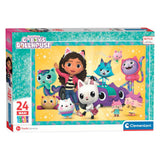 Clementoni Puzzle Super Color Maxi Gabbys Poppenhuis, 24.