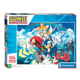 Clementoni jigsaw puzzle Super Sonic, 104st.