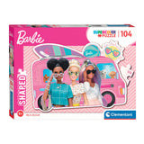 Clementoni Jigsaw Puzzle Super Color - Barbie Surfbus, 104.