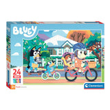 Clementoni Legpuzzel Super Color Bluey Fietsen, 24st.