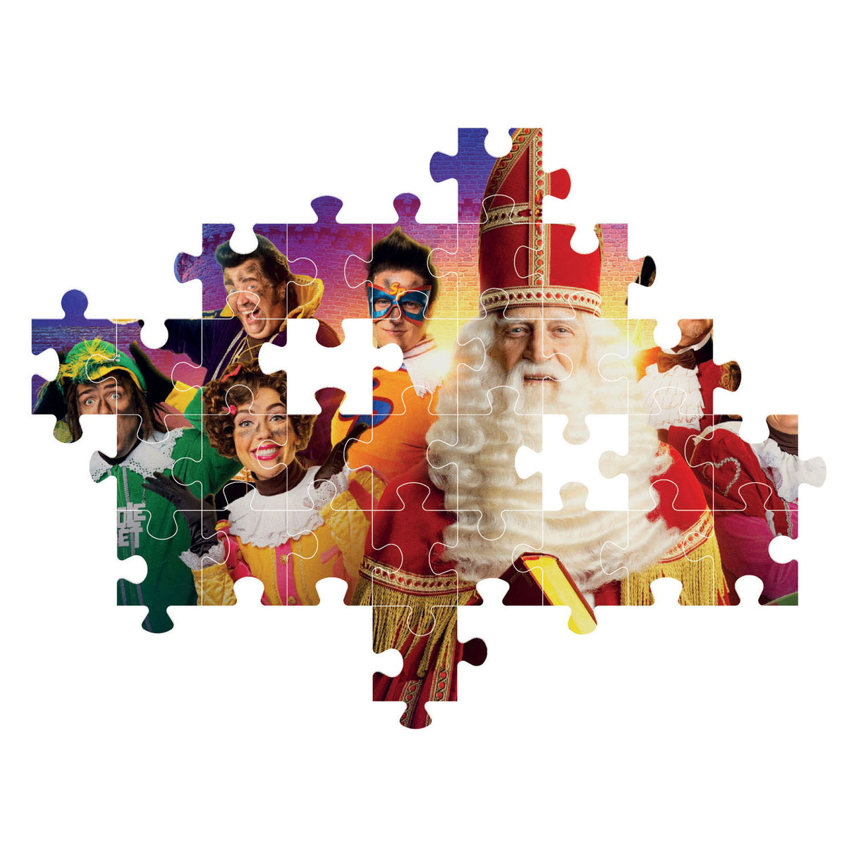 Clementoni Legpuzzel Super Color Club van Sinterklaas, 60st.