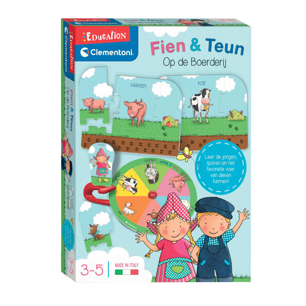 Clementoni Fien Teun Farm Educational game