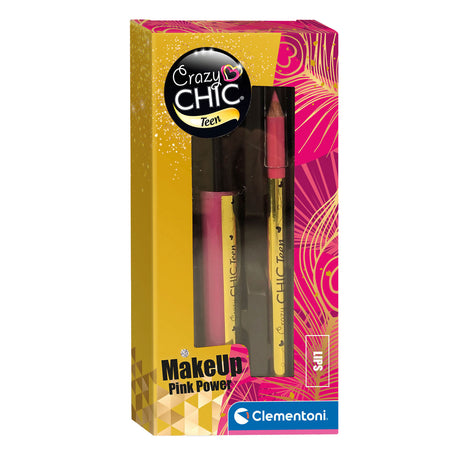 Clementoni Crazy Chic Lipgloss a Lippotlood Pink Power, 2st.