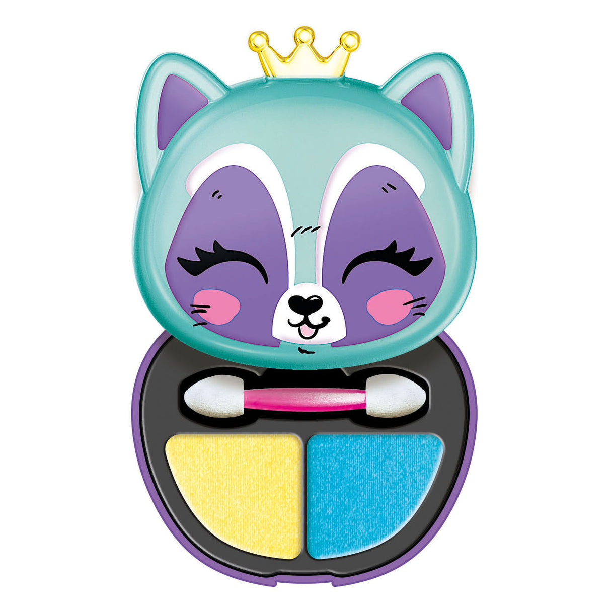Clementoni crazy chic eyeshadow in make-up box fox