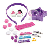 Clementoni - hair accessories for children - gabby's dollhouse - creative set - decorate your own hair accessories - from 4 years