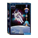 Clementoni jigsaw puzzle floating astronaut, 500st.