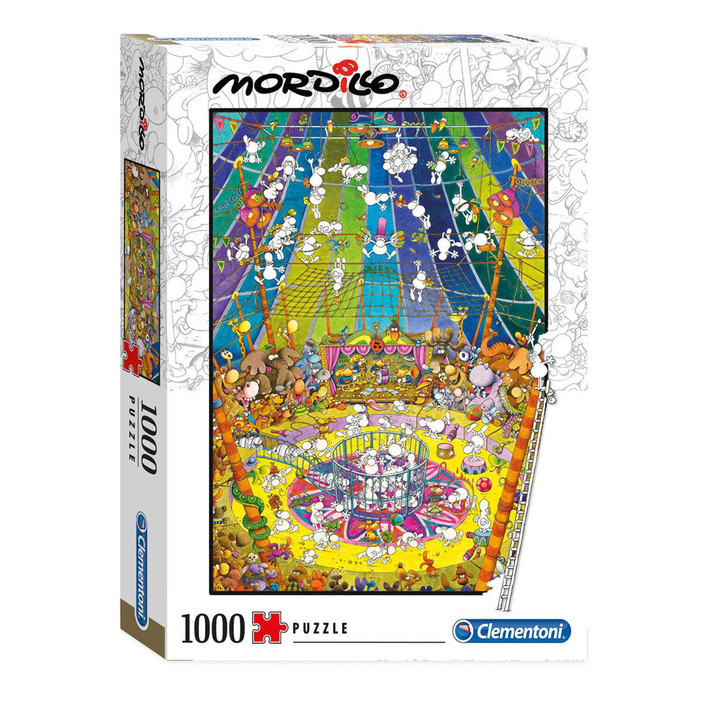 Clementoni Jigsaw Puzzle Mordillo The Show, 1000st.