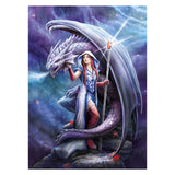 Clementoni Jigsaw Puzzle Anne Stokes Dragon Mage, 1000.