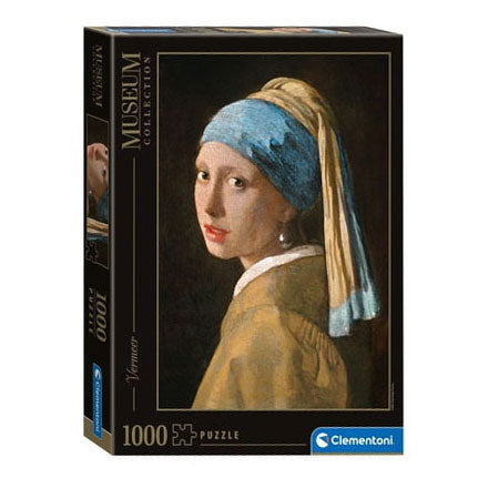 Clemensoni Jigs Puzzle Vermeimer Meedchen mat Pearlarring, 1000st.