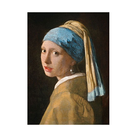 Cleronni Jigs Puzzle Vermeer Girl z bisernim uhanom, 1000st.