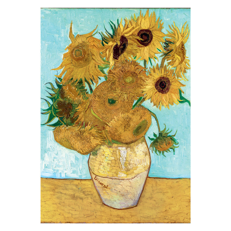 Clementoni jigsaw puzzle from Gogh Sunflowers, 1000st.