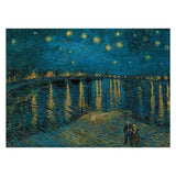 Cleronsi Jigsaw sestavljanka iz Gogh Night Over The Rhone, 1000st.