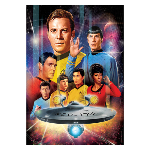 Clementi Jigsaw Puzzle Star Trek, 500st.