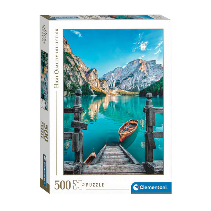 Clementoni Jigsaw Puzzle Braies Lake, 500º.