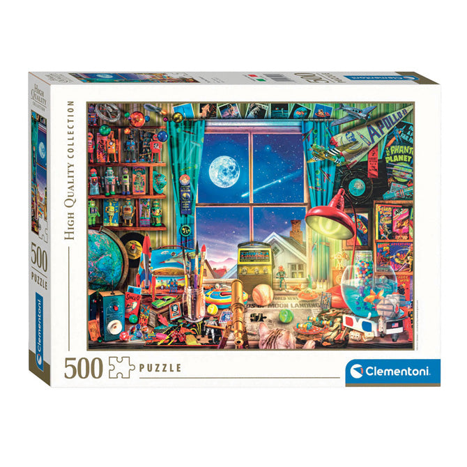 Clementoni jigsaw puzzle to the moon, 500st.