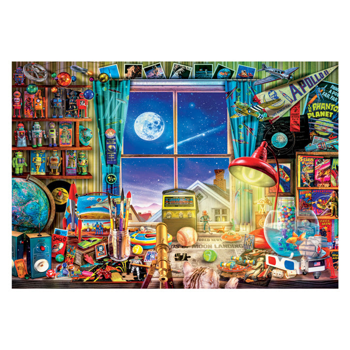 Clementoni jigsaw puzzle to the moon, 500st.