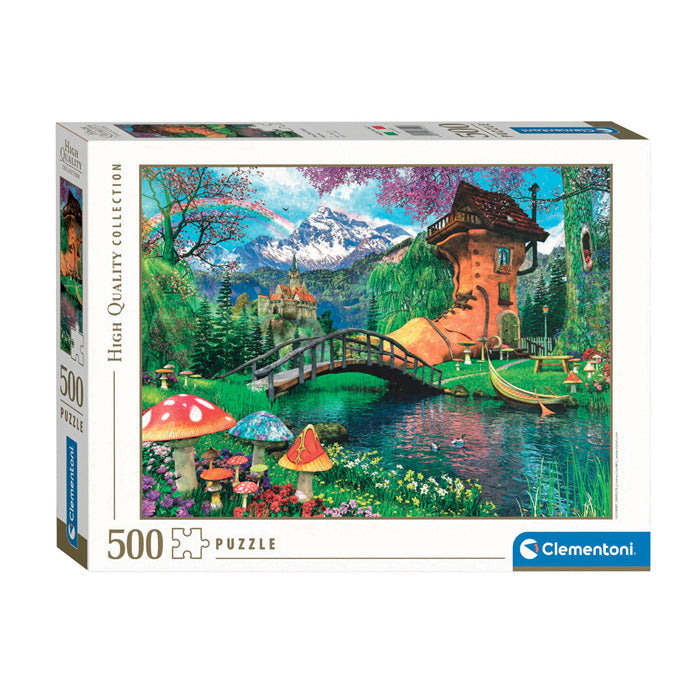 Clementoni Jigsaw Puzzle the Old Shoe House, 500st.