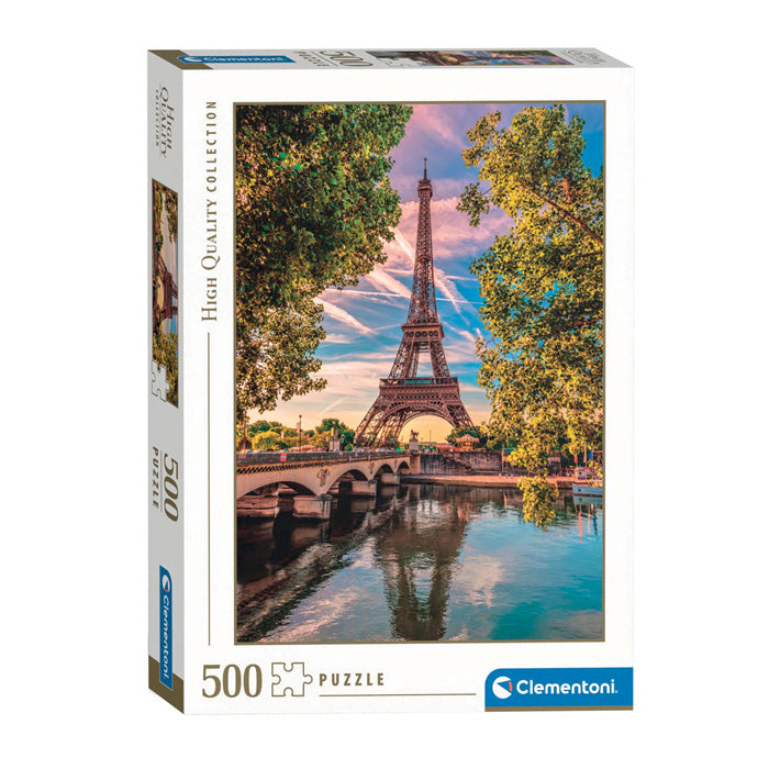 Clementoni jigsaw puzzle Along the Seine, 500st.