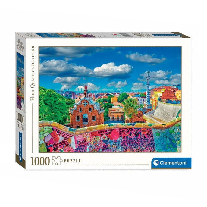 Clementoni jigsaw puzzle Park Guell Barcelona, ​​1000st.