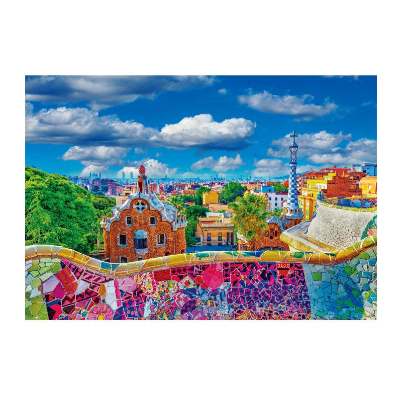 Puzzle Park Guell Barcelona, ​​1000st Clementi Jigsaw.