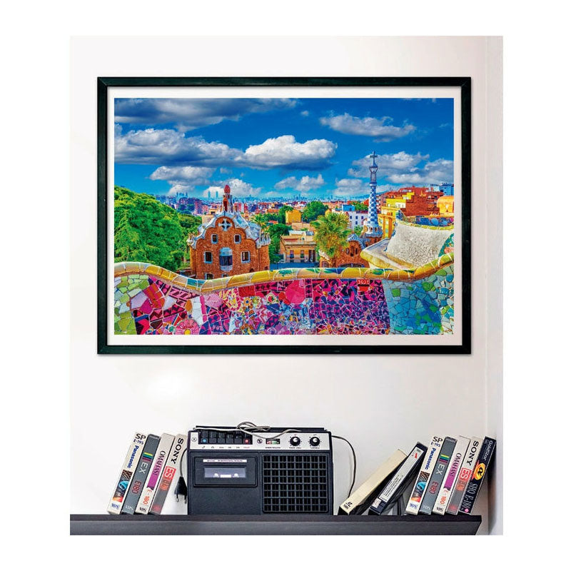 Puzzle Park Guell Barcelona, ​​1000st Clementi Jigsaw.