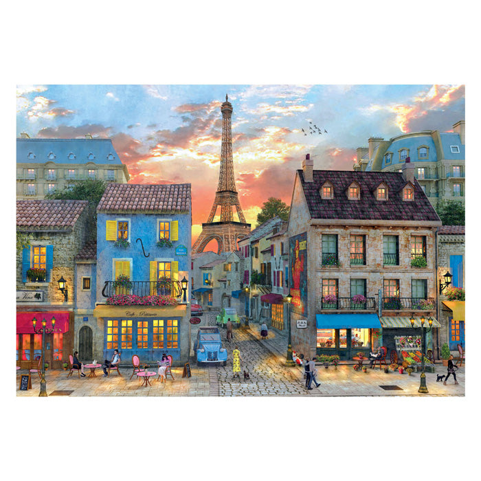 Clementoni Jigsaw Puzzle Straßen von Paris, 1000st.