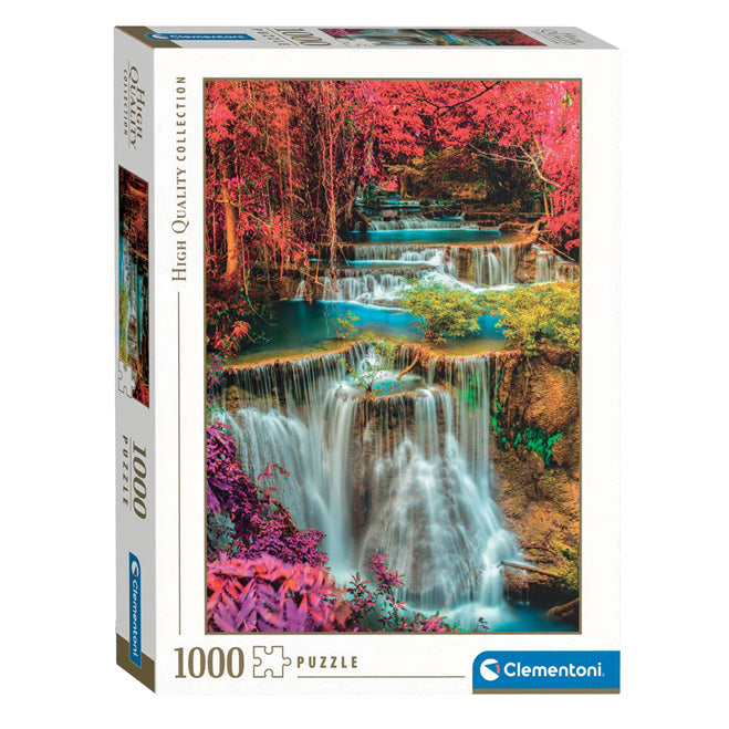 Cleronni Jigsaw sestavljanka barvita tajska slapa, 1000st.