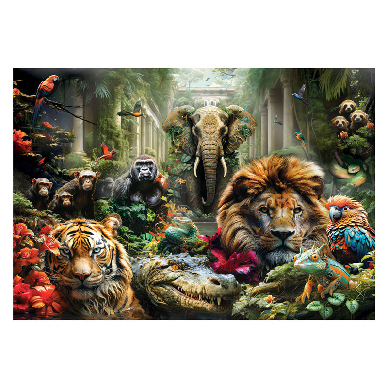 Clementoni jigsaw puzzle Mystic Jungle, 1000st.