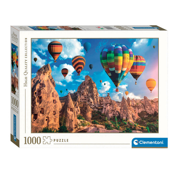 Palloncini puzzle di Clementoni a scarabocchi in Cappadocia, 1000st.