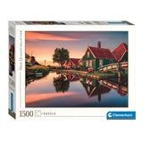 Clementoni Jigsaw Puzzle Zaanse Schans, 1500º.