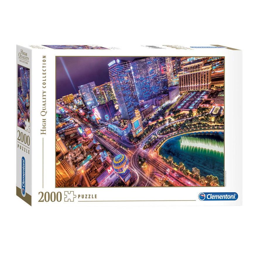 Clementoni jigsaw puzzle Las Vegas, 2000st.