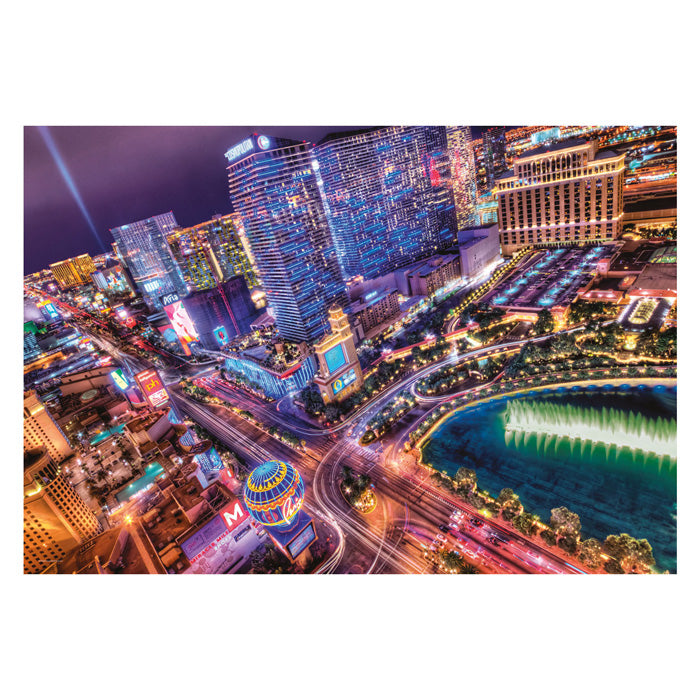 Clementoni jigsaw puzzle Las Vegas, 2000st.