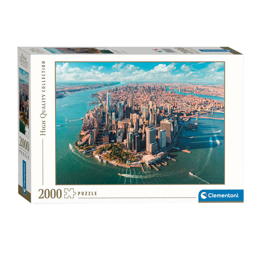 Cleemontoni jigsaw Puzzle niddereg Manhattan York Stad, 2000st.