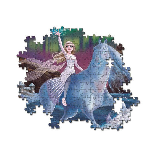 Clementoni Jigsaw Puzzle Super Color Glowing Lights Frozen II, 104st.