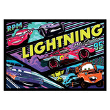 Clementoni Jigsaw Puzzle Super Color Glowing Lights Cars, 104st.