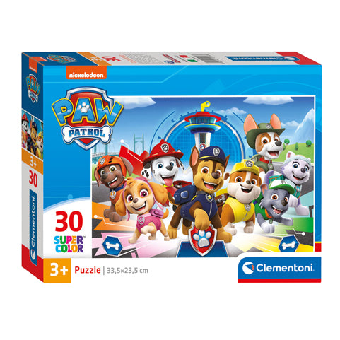 Clementoni Jigsaw Puzzle Super Color Paw Patrol, 30st.