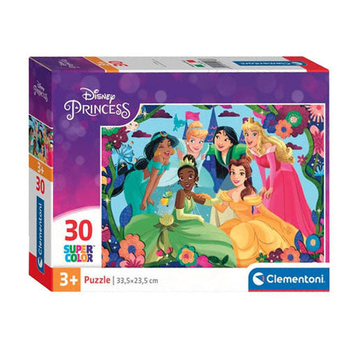 Cleronsi Jigsaw Puzzle Super Color Princess, 30st.