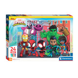 Clementoni Jigsaw Puzzle Super Color Maxi Spidey, 24 ..