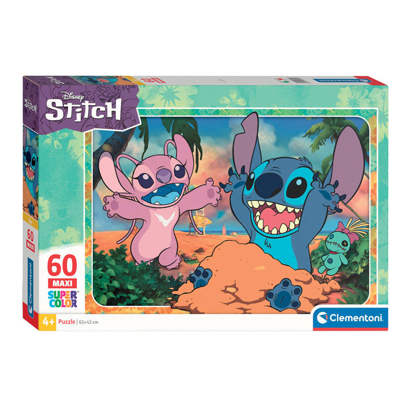 Clementoni Jigsaw Puzzle Super Color Maxi Stitch, 60st.