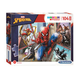 Cleemontoni jigsaw Puzzel Super Faarf Maxi Spiderman, 104ST.