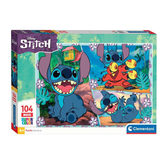 Clementoni jigsaw puzzle Super Color Maxi Stitch, 104st.