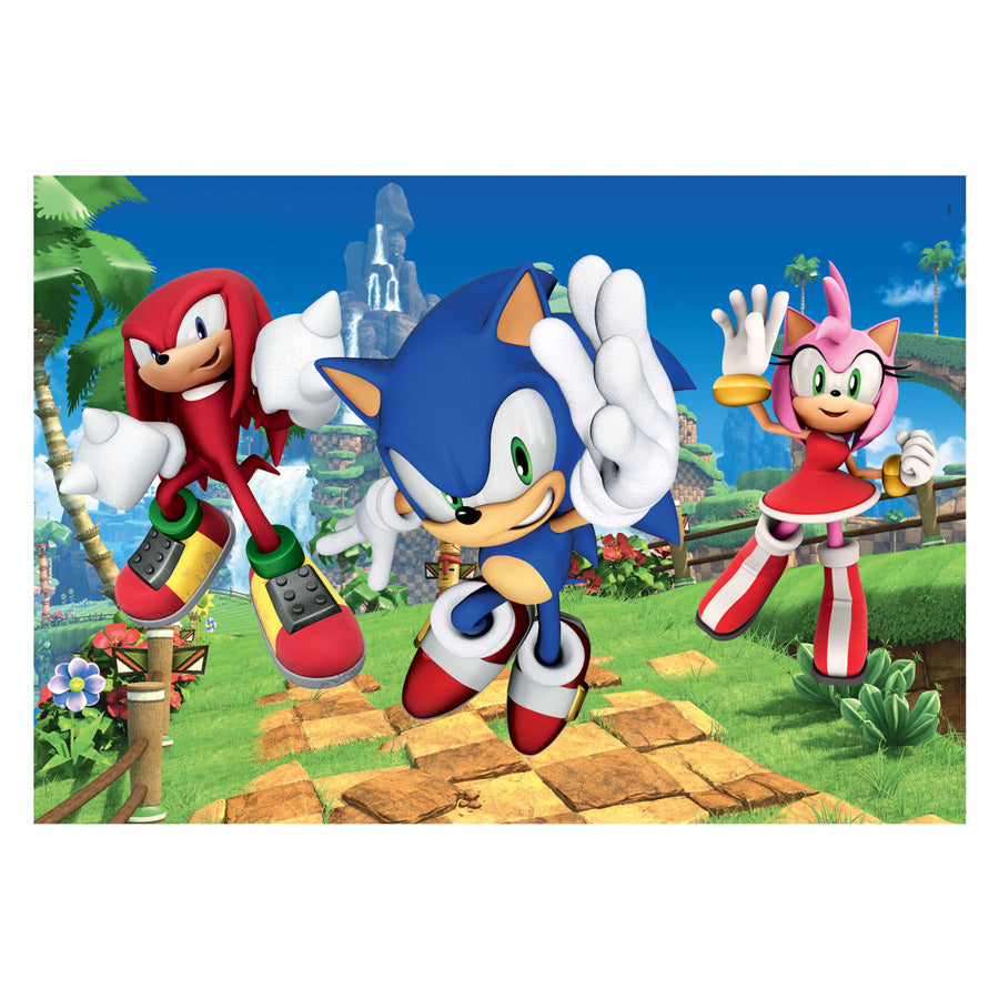 Clementoni Jigsaw Puzzle Super Color Maxi Sonic, 104st.