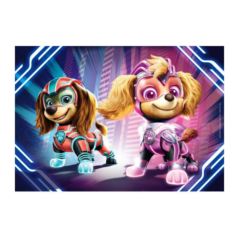 Clementoni puzzle puzzle Super Color Paw Patrol, 2x20st.