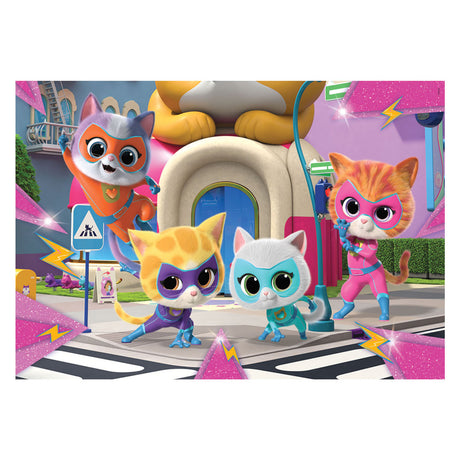 Clementoni Legpuzzel Super Color Super Kittens, 2x20st.