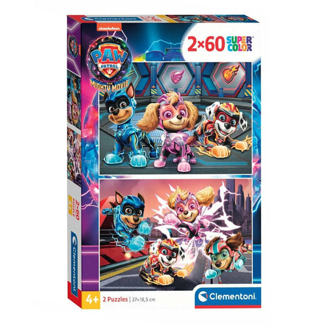 Cleemontoni jigsaw Puzzle Super Faarf de Film, 2x60st.