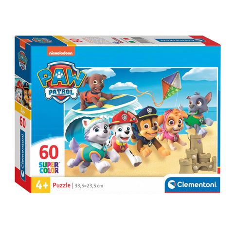 Clementoni puzzle puzzle Super Color Paw Patrol, 60st.