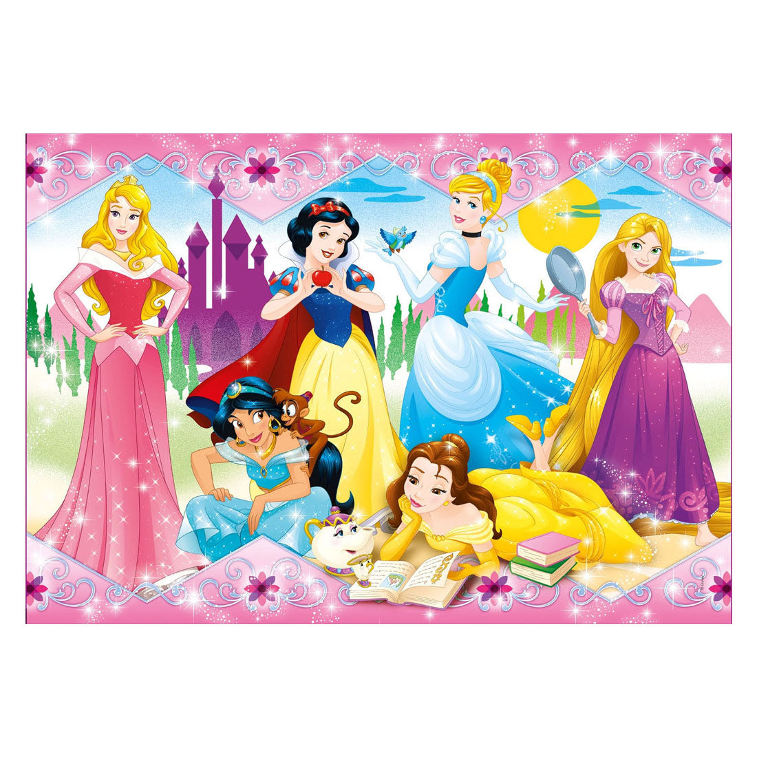 Clementoni Jigsaw Puzzle Super Color Princess, 104st.