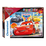 Clementoni jigsaw puzzle Super Color Cars, 104st.