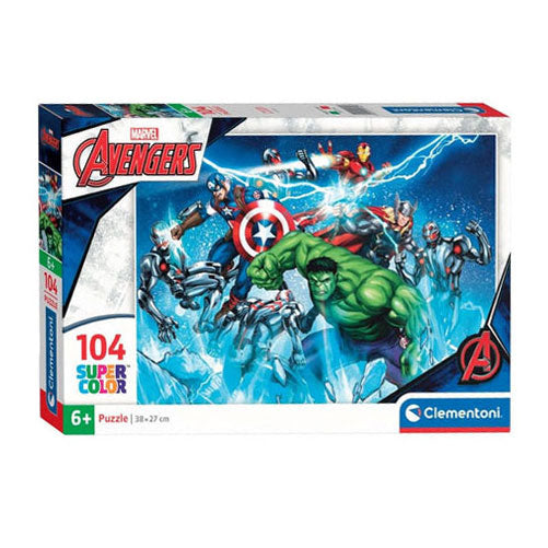 Clementoni jigsaw puzzle Super Color Avengers, 104st.