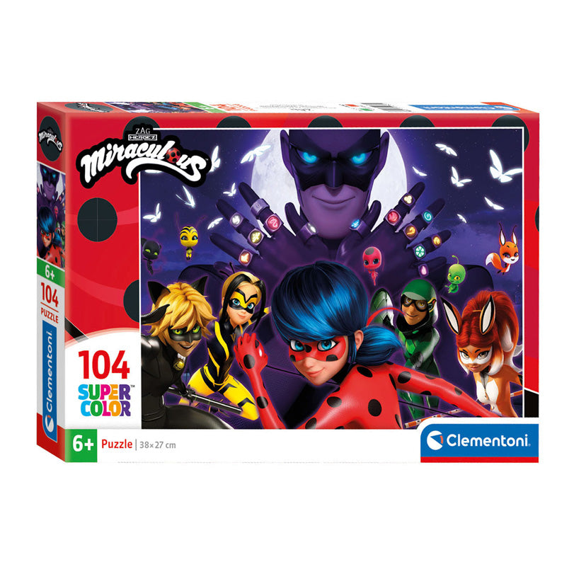 Clementoni Jigsaw Puzzle Super Color Valutare in cudous, 104st.